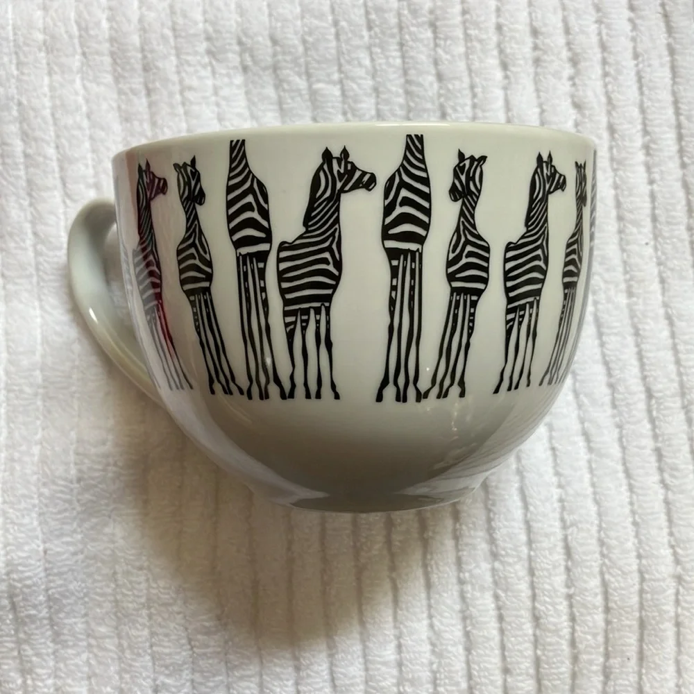 Pier 1 zebra mug